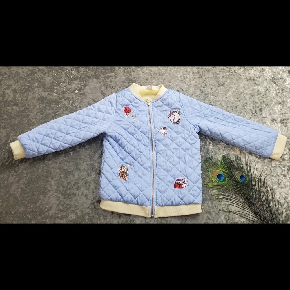 Disney‎ Beauty & The Beast Quilt Jacket